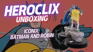 HeroClix - Unboxing - Iconix Batman and Robin SLAP!