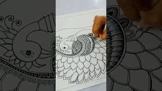 Easy Mandala art for beginners/ How to draw Mandala Art for beginners#shorts#viral
