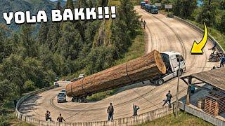 DÜNYANIN EN MEŞHUR GERÇEK YOLU !!! | DEV TOMRUK İLE SİTİNJAU LAUİK 'E GİRDİK !!! | ETS 2 MOD