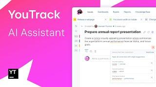 YouTrack. AI Assistant. French