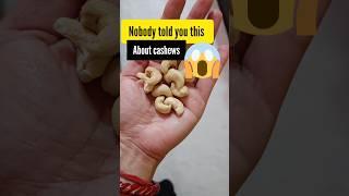 Cashew nutrition facts nobody told you about #shortsfeed #shortsvideo #shorts