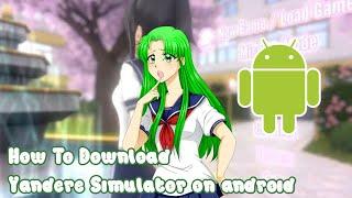 •How to play yandere simulator on android and pc game?? • Winlator Tutorial