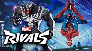 Marvel Rivals - Epic Hero Team Up Combos & NEW Venom Spider-Man Gameplay