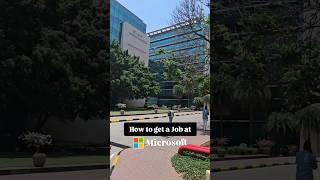 4 Ways to get a Job at Microsoft #jobs #microsoft