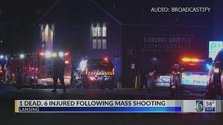 1 dead, 6 injured in mass shooting in downtown Lansing