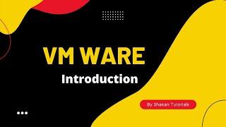 #vmware  Tutorial For Beginners | VMware Workstation | VMware Virtualization | Shakan Tutorial