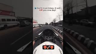 We trust bikes more than human  #reactionvideo #bike #viral #trending #pulsarrs200 #reaction