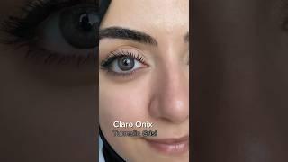 Muhteşem CLARO Onix rengini denemelisin    #renklilens  #clarolens #claroalaska #lens