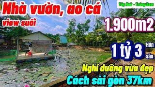 Nhà đất đồng nai,Nhà vườn nghỉ dưỡng ao cá xinh cách Biên Hoà chỉ 20km quá đẹp luôn