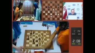 Tan Zhongyi vs Harika Dronavalli   Armageddon Tehran 2017 WWCC