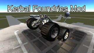 KSP - Anti-Grav Repulsors, Wheels and Tracks = Kerbal Foundries Mod