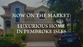 Global Connections Realty (954) 284-3400: PEMBROKE ISLES HOME FOR SALE!