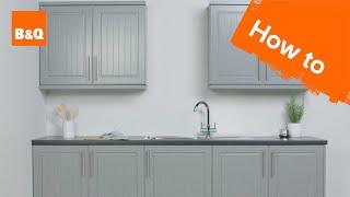 How to paint kitchen cabinets