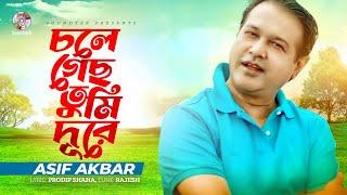 Asif Akbar - Chole Gecho Tumi Dure | চলে গেছো তুমি দূরে | Lyrical Video | Bangla Audio Song