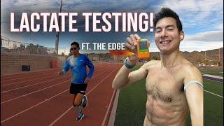 How Far Can I Run in 24 Hours?: Episode 4 Lactate Testing! Ft. The Edge