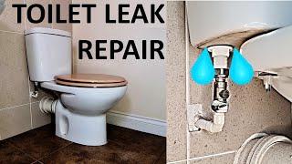 How to fix leaking toilet tank