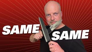 CHEF KNIFE SHOWDOWN: KILLER KIRITSUKE V.S. GOOD GUY GYUTO