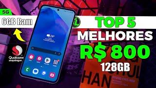 Os Melhores CELULARES até 800 Reais (2024) BOM e BARATO