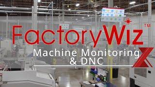 What is FactoryWiz Machine Monitoring & DNC?