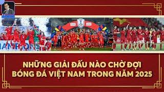 Giải đấu nào đang chờ đợi bóng đá Việt Nam trong năm 2025? Tấm vé dự World Cup hay HCV SEA Games 33?