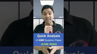 CAIIB Previous Year Questions | ABM June 2023 | Module-wise Questions Break-up