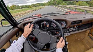 Driving The 1980 Porsche 911 SC Targa - Air Cooled 3.0L Flat 6 (POV Review)