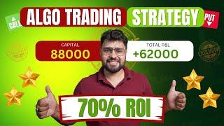 EXCLUSIVE | MASTERING ALGO TRADING | BEST ALGO TRADE SETUP | Option Trading | Option Sailor