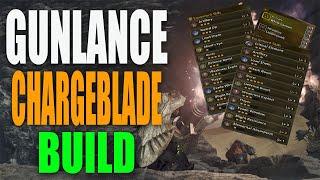 Monster Hunter Wilds Gunlance and Chargeblade Build