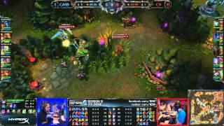 Gambit Gaming vs Cloud 9 Game 2 | Semifinals at IEM Cologne 2013 Pro tournament | GMB vs C9