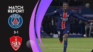 Paris Saint-Germain 3-1 Brest : Dembélé brille, PSG s'impose avec style