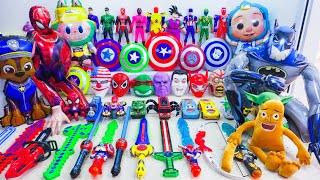 Marvel's Spider-Man series Unboxing, Spider-Man action dolls, glowing Spider-Man electric toy gun
