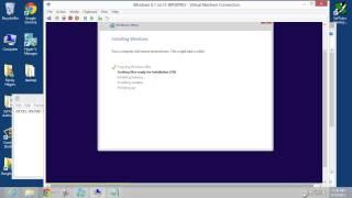 Windows 8 1 install on virtual machine hyper-v on Windows 8 Pro