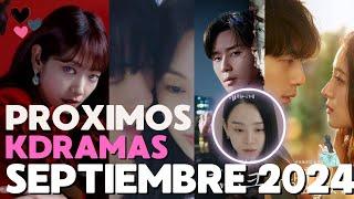 ESTRENOS DORAMAS SEPTIEMBREE 2024  #NUEVOSDORAMAS