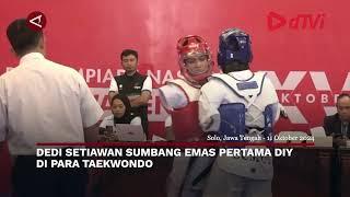 Dedi Setiawan sumbang Emas pertama DIY di Para Taekwondo