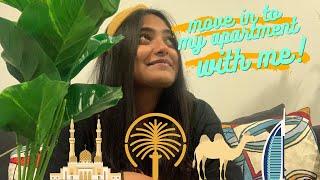 I moved to Dubai!!! | Move in to my apartment with me