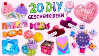 20 DIY GESCHENKIDEEN - HANDGEMACHTE GESCHENKE - GESCHENKKARTE ZUM GEBURTSTAG – BFF GESCHENK UND MEHR