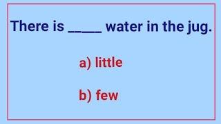 30 Mixed English grammar quiz. Can you pass this test? Quiz challenge.