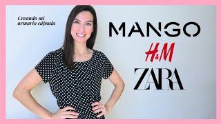 ️ HAUL new season ZARA, MANGO, H&M AND MORE | CREATING MY CAPSULE WARDROBE