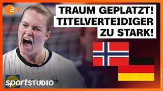 Norwegen – Deutschland Highlights | Frauen-Handball-EM 2024 | sportstudio