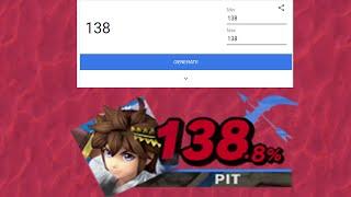 If My Percentage Matches The Random Number Generator, THE VIDEO ENDS - Super Smash Bros Ultimate