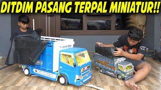 PASANG TERPAL TRUK BARU DIMAS!! BAGUS MANA SAMA KAK ADIT?