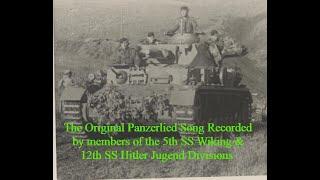 Panzerlied music with Original Film Footage, The Classic Battle of the Bulge Panzer Song from 1944