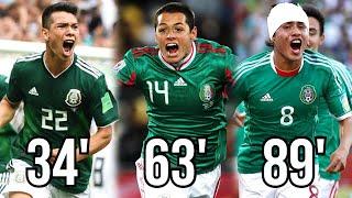 Goles Inolvidables de Selección Mexicana por Minuto