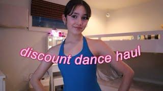 DISCOUNT DANCE try-on haul  leotards + ballet attire 