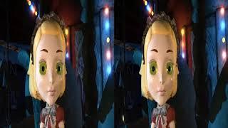 ужасный парк развлечений ВЫЛЕТЫ 3D VR SBS горизонтальная стереопара  flights
