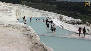 TÜRKEI - Türkische Riviera Teil 2 "Pamukkale - Naturwunder - Hierapolis - Laodicea" TURKEY