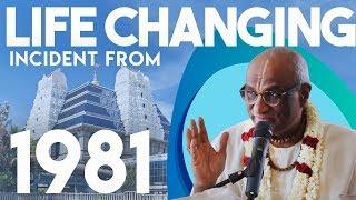 Life-Changing Incident from 1981 | HG Madhu Pandit Dasa