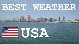 Best Weather in USA  - Top 5 Places