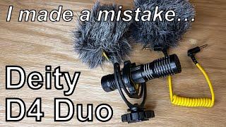 Deity D4 Duo: NOT for OUTDOORS or PHONE |  Deity V-Mic D4 Duo Review