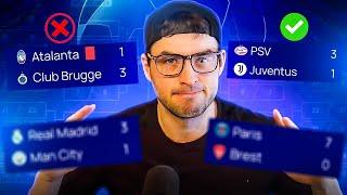 Reacting to My Champions League Knockout Predictions!